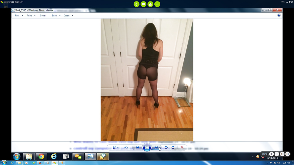 Dumb hubby mostrando esposa en join.me
 #32573313