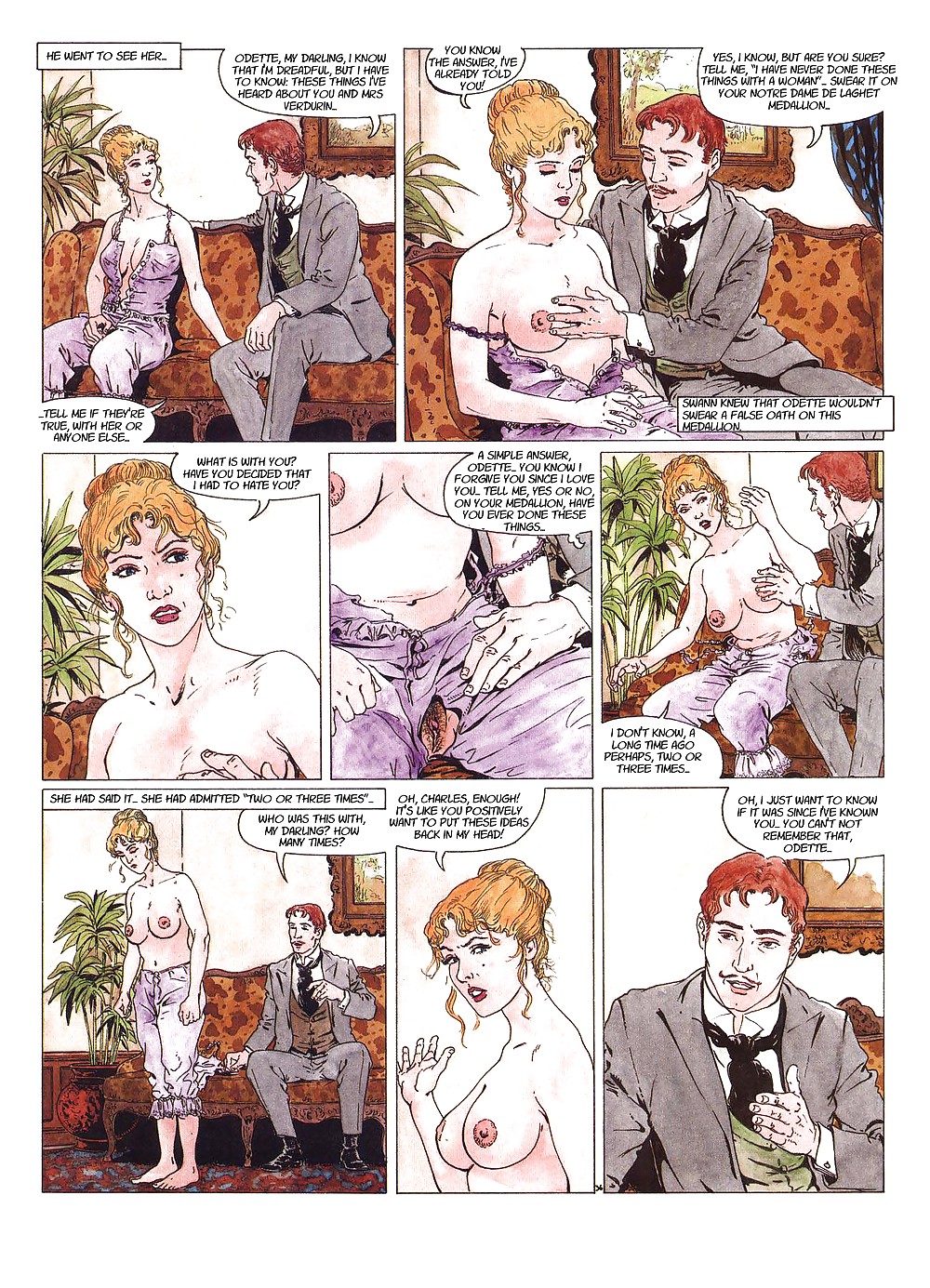 Erotic Comic Art 32  - Swann in Love #38227005