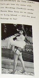 Vintage Single Mädchen In B & W #24885021