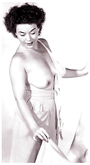 Vintage Single Mädchen In B & W #24888441