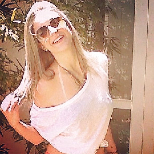 Blonde Brazilian w beautiful tits! Please comment!!! #27853558