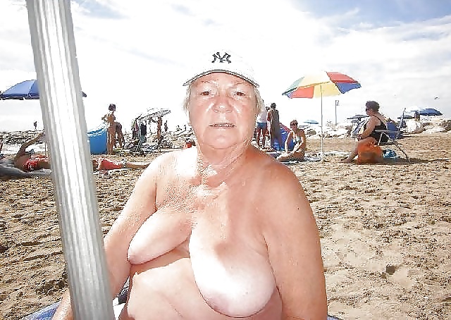 Omas,grannies at the beach  #25471743