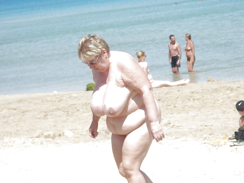 Omas,grannies at the beach  #25471801