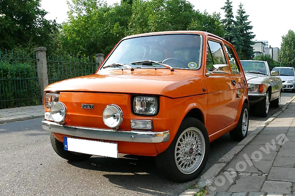 Polish Fiat 126. DEMON OF THE SPEED. #30438344