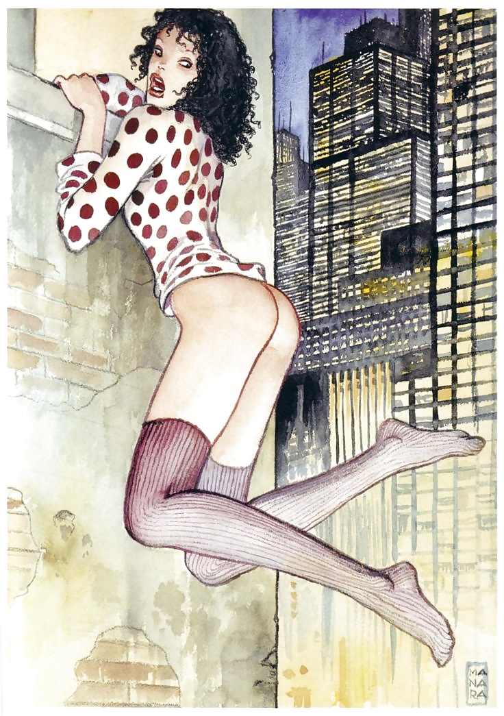 Favourite Milo Manara Erotic Toons #28236619