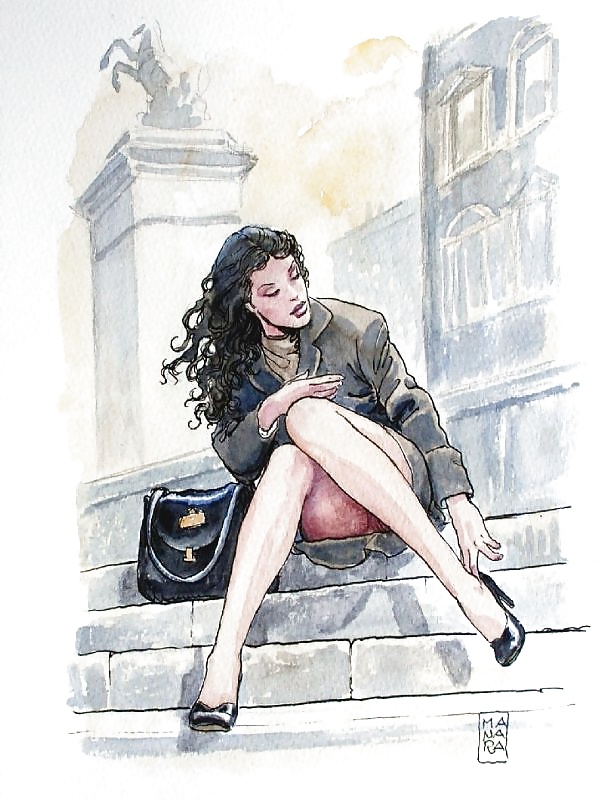 Favourite Milo Manara Erotic Toons #28236665