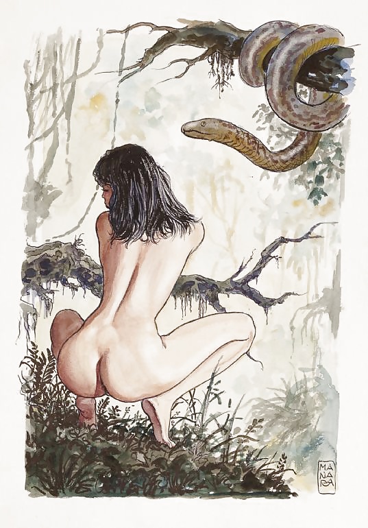 Favourite Milo Manara Erotic Toons #28236693