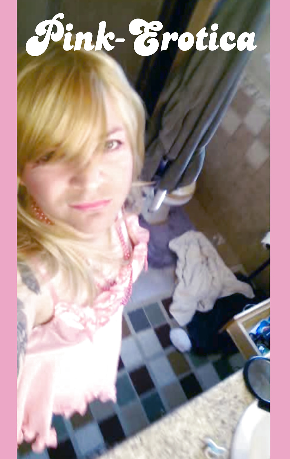 Pink-Erotica Cross Dresser Blonde Babydoll #32478370