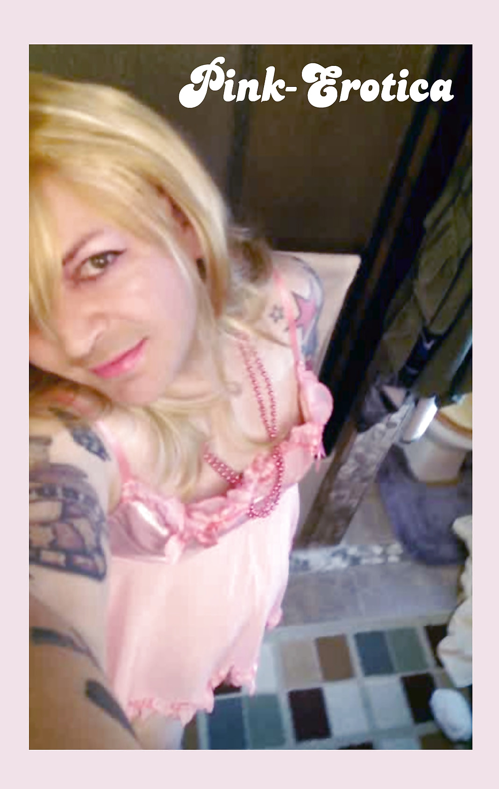 Pink-Erotica Cross Dresser Blonde Babydoll #32478387