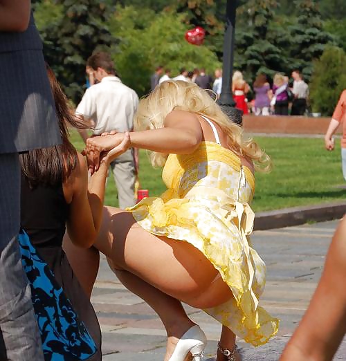 Upskirt, Flashing, candid images from girls and matures #29451284