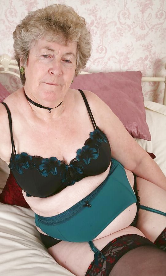 Grannies in their bra and knickers #28643133