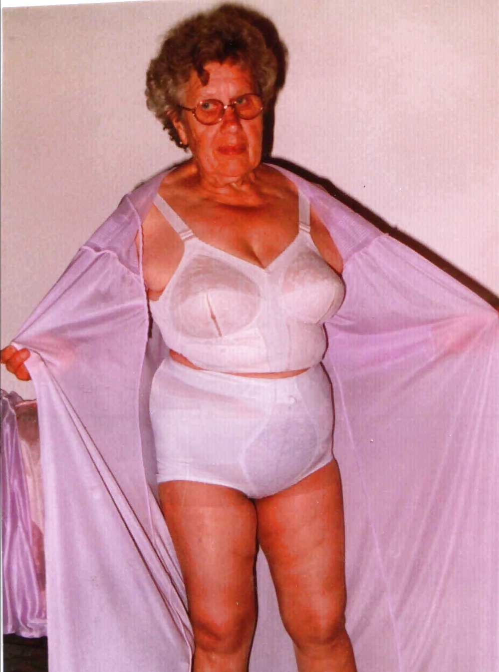 Grannies in their bra and knickers #28643238