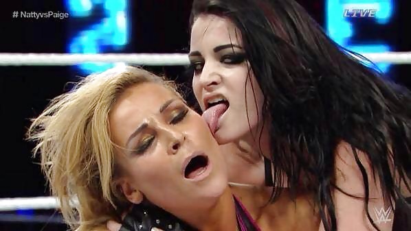 Paige Licking Natalya WWE  #40465217