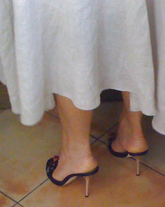My wife in her various mules #35029171