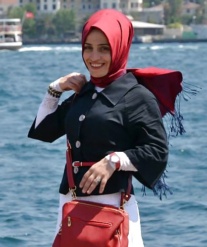 Turc Arab Hijab Turban-porter #30982541