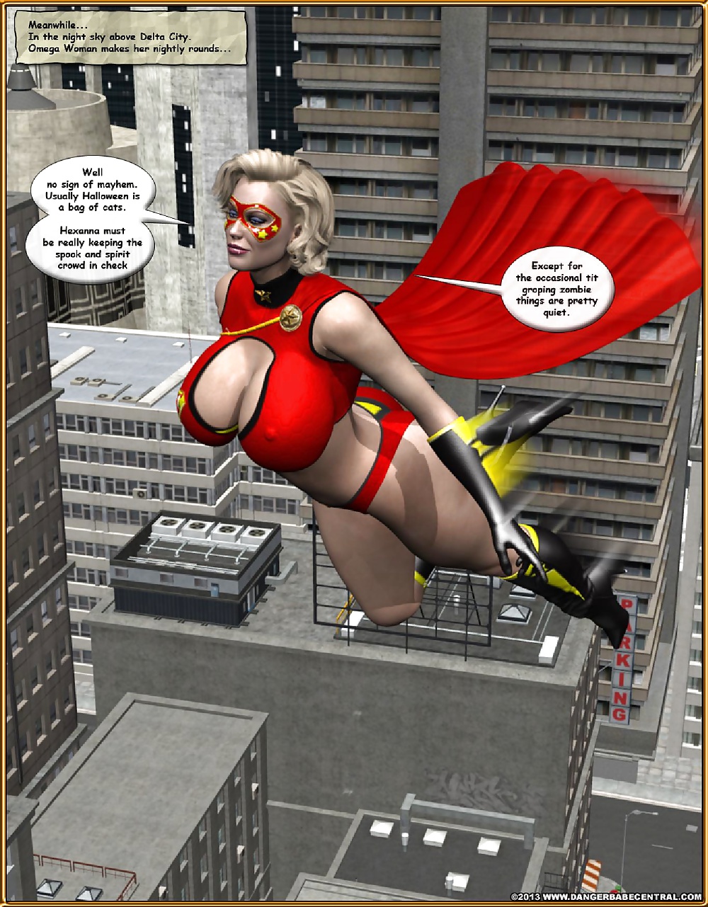 Cartoon - Superheroine 5 #31856399