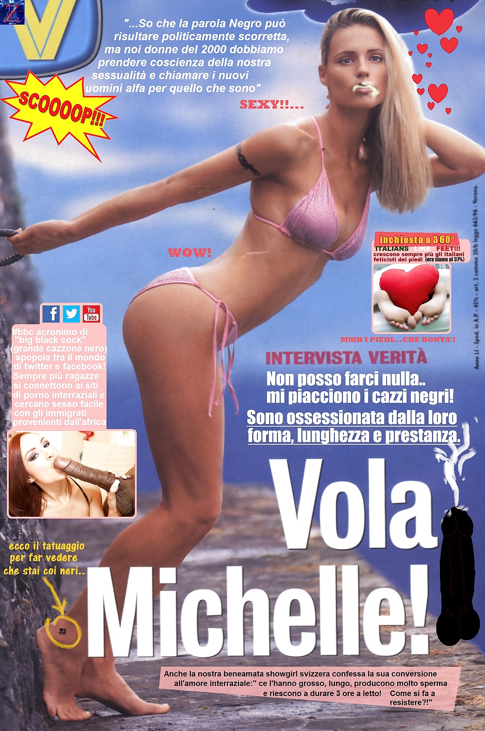 1000px x 1508px - Italian interracial magazine Porn Pictures, XXX Photos, Sex Images #2131146  - PICTOA