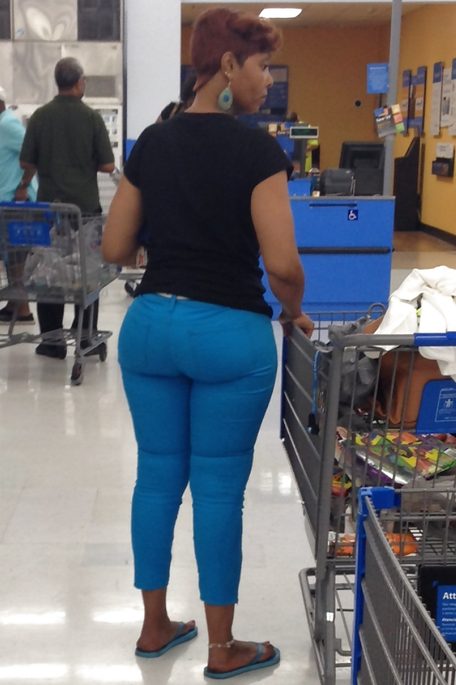 Thick Ass Black supermarket Booty #26681686