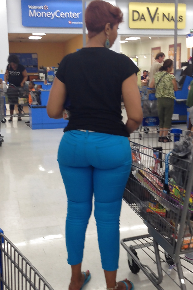Thick Ass Black supermarket Booty #26681693