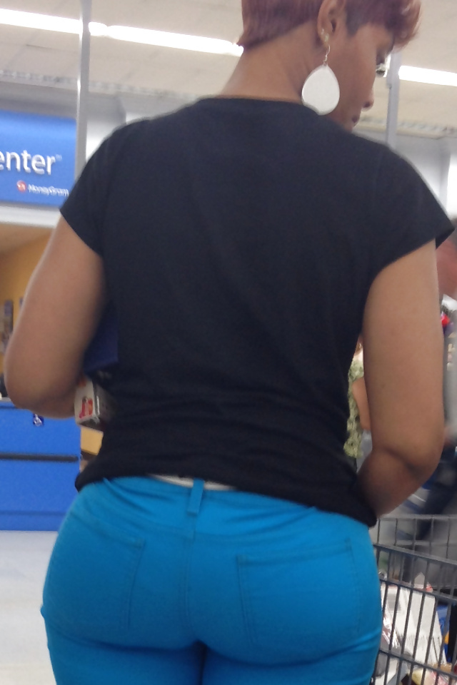 Thick Ass Black supermarket Booty #26681705
