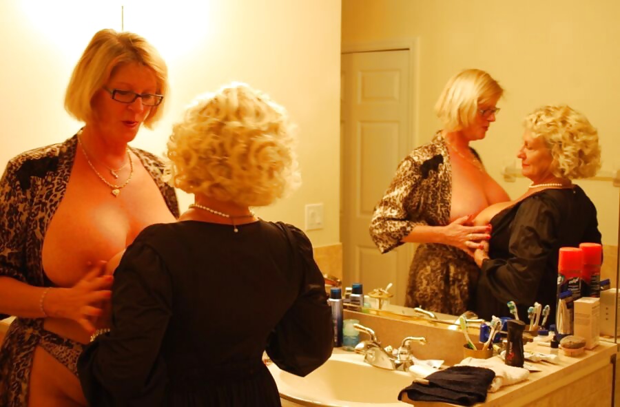 Lesbian Action! (Two Alluring Grannies GILF) #28522900