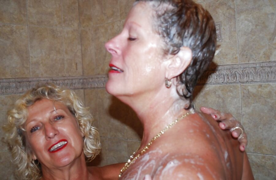 Lesbian Action! (Two Alluring Grannies GILF) #28523043