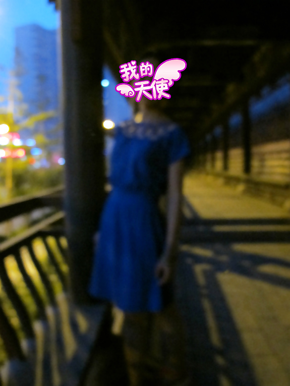 Chinese girl flashing in public #39193024