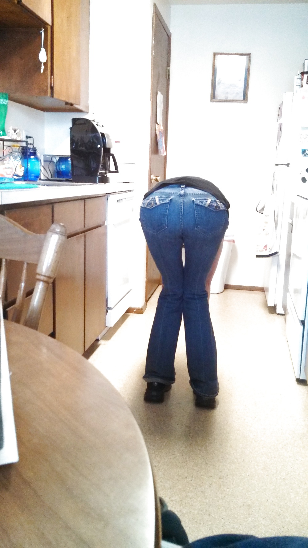 My hot as hell wife in tight ass jeans. #26722164