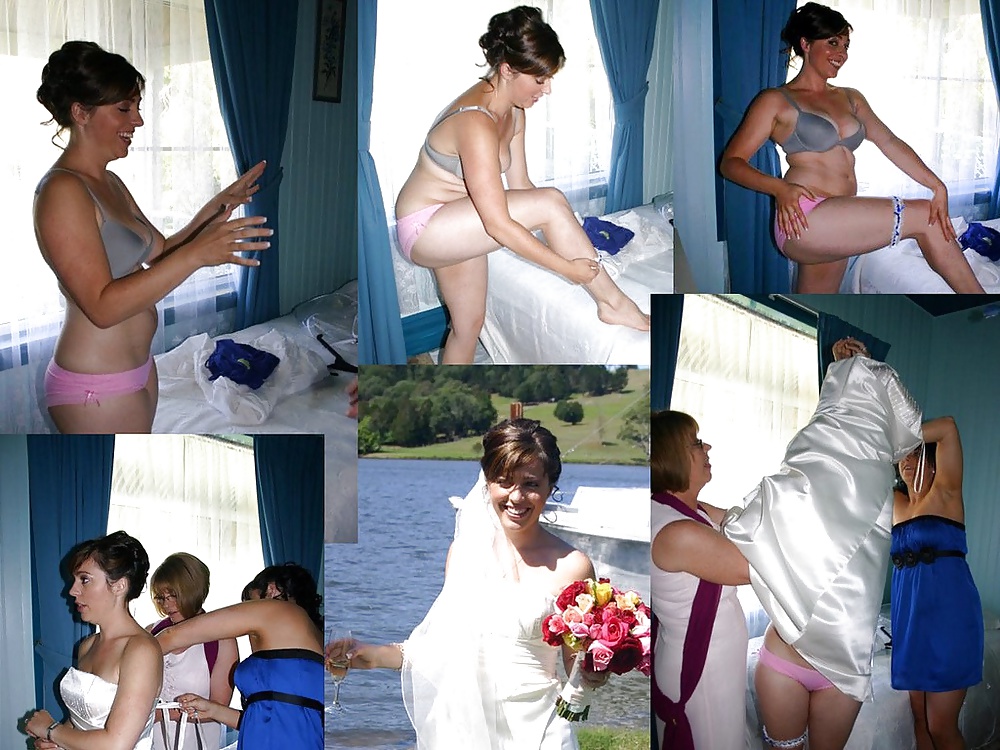 Real Amateur Brides Dressed Undressed 16 #40884444
