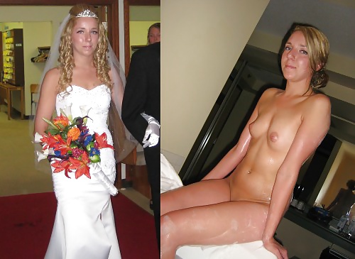 Real Amateur Brides Dressed Undressed 16 #40884490