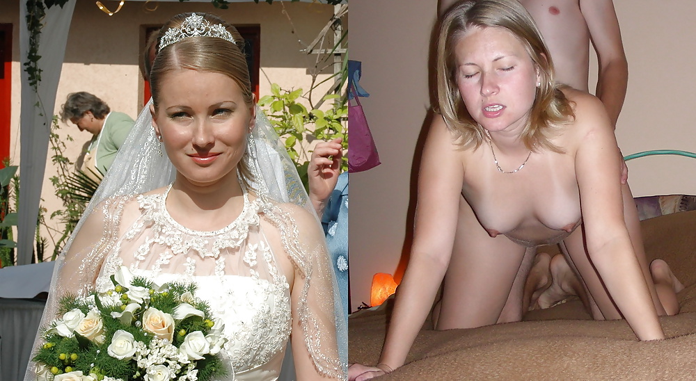 Real Amateur Brides Dressed Undressed 16 #40884498