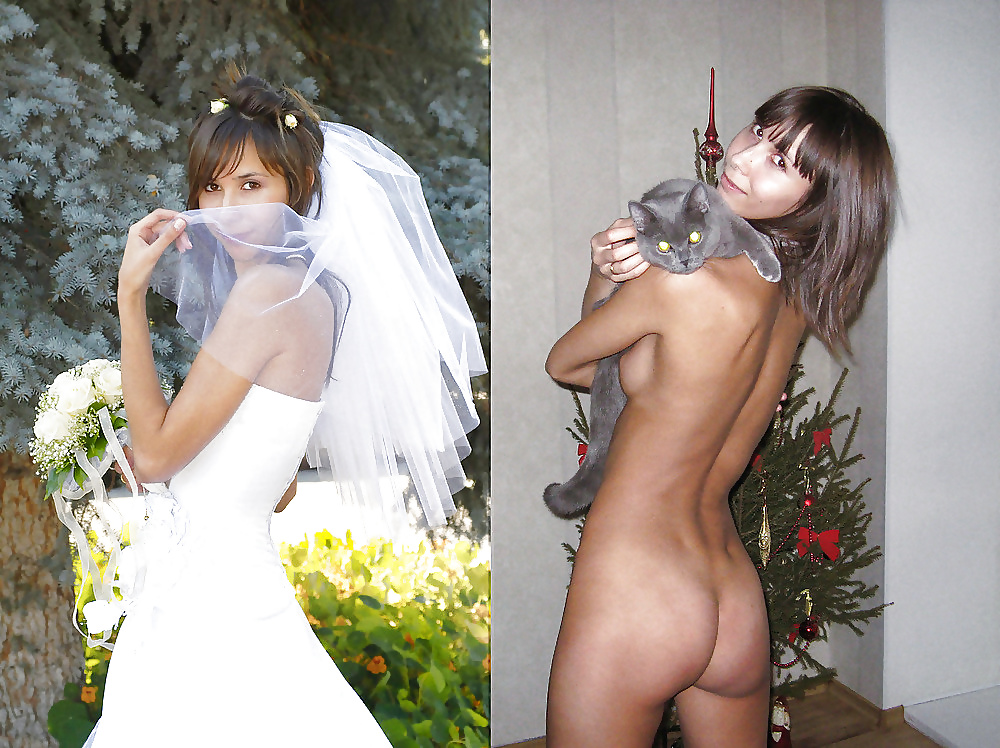 Real Amateur Brides Dressed Undressed 16 #40884526