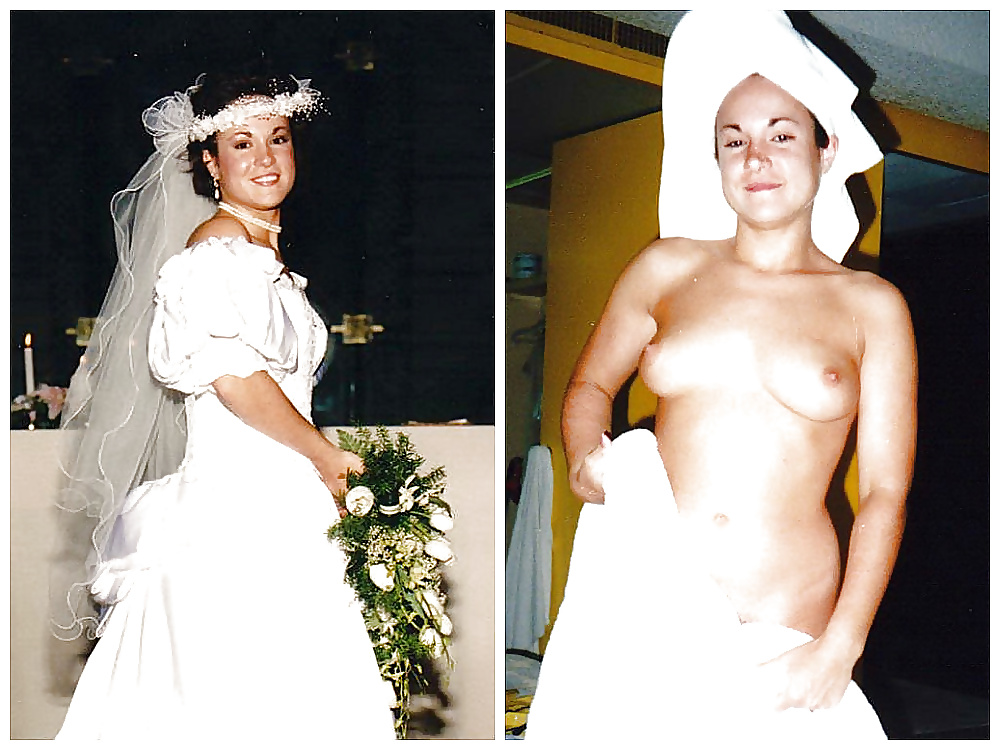 Real Amateur Brides Dressed Undressed 16 #40884534