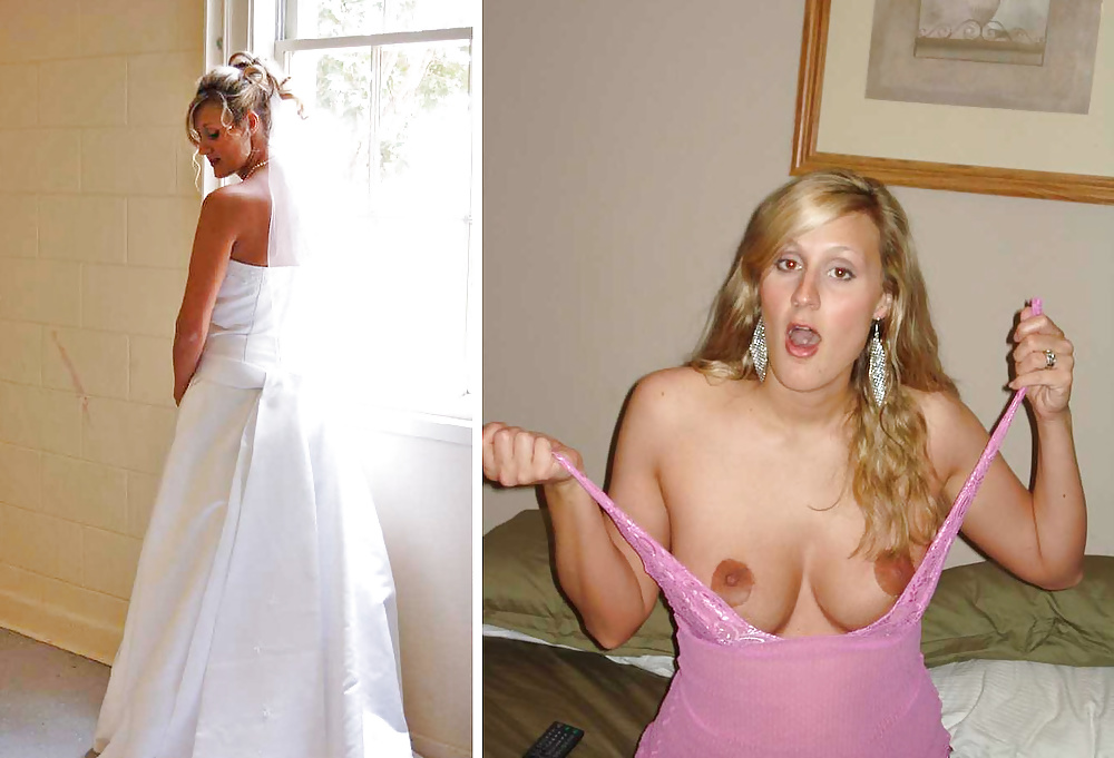 Real Amateur Brides Dressed Undressed 16 #40884617