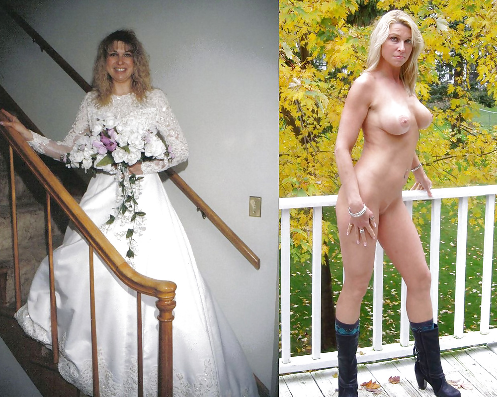 Real Amateur Brides Dressed Undressed 16 #40884689