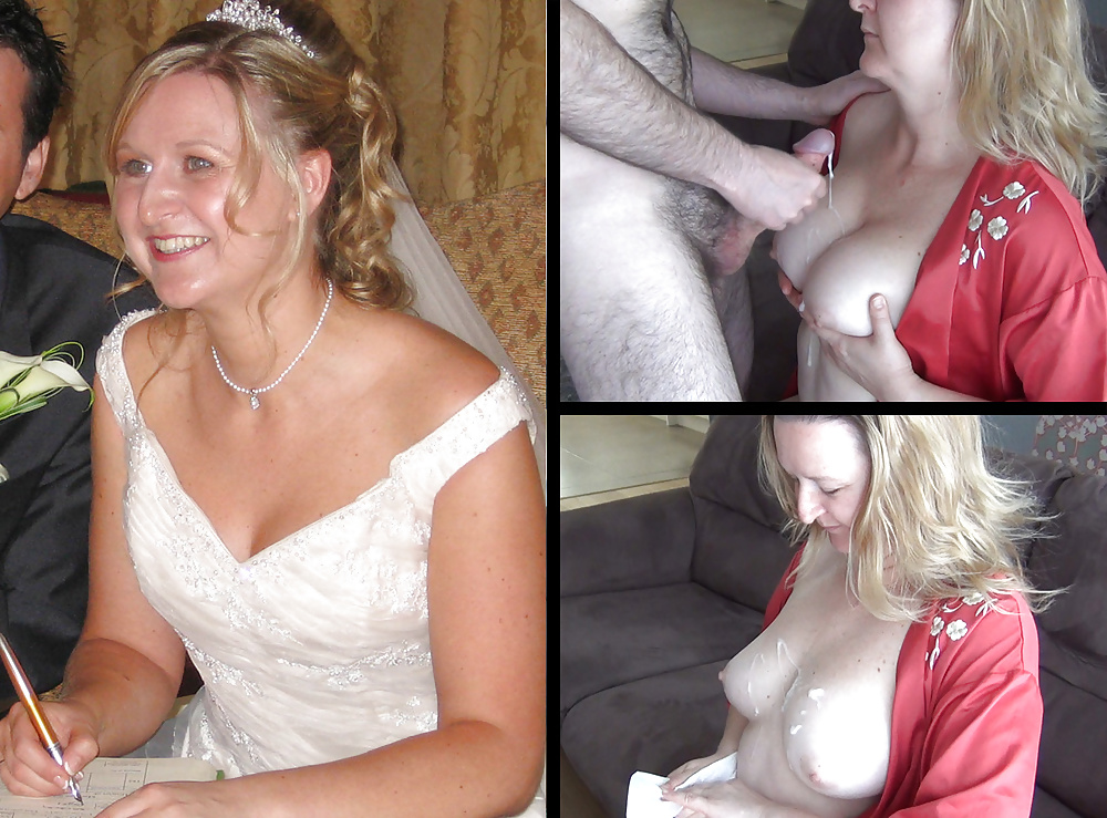 Real Amateur Brides Dressed Undressed 16 #40884700