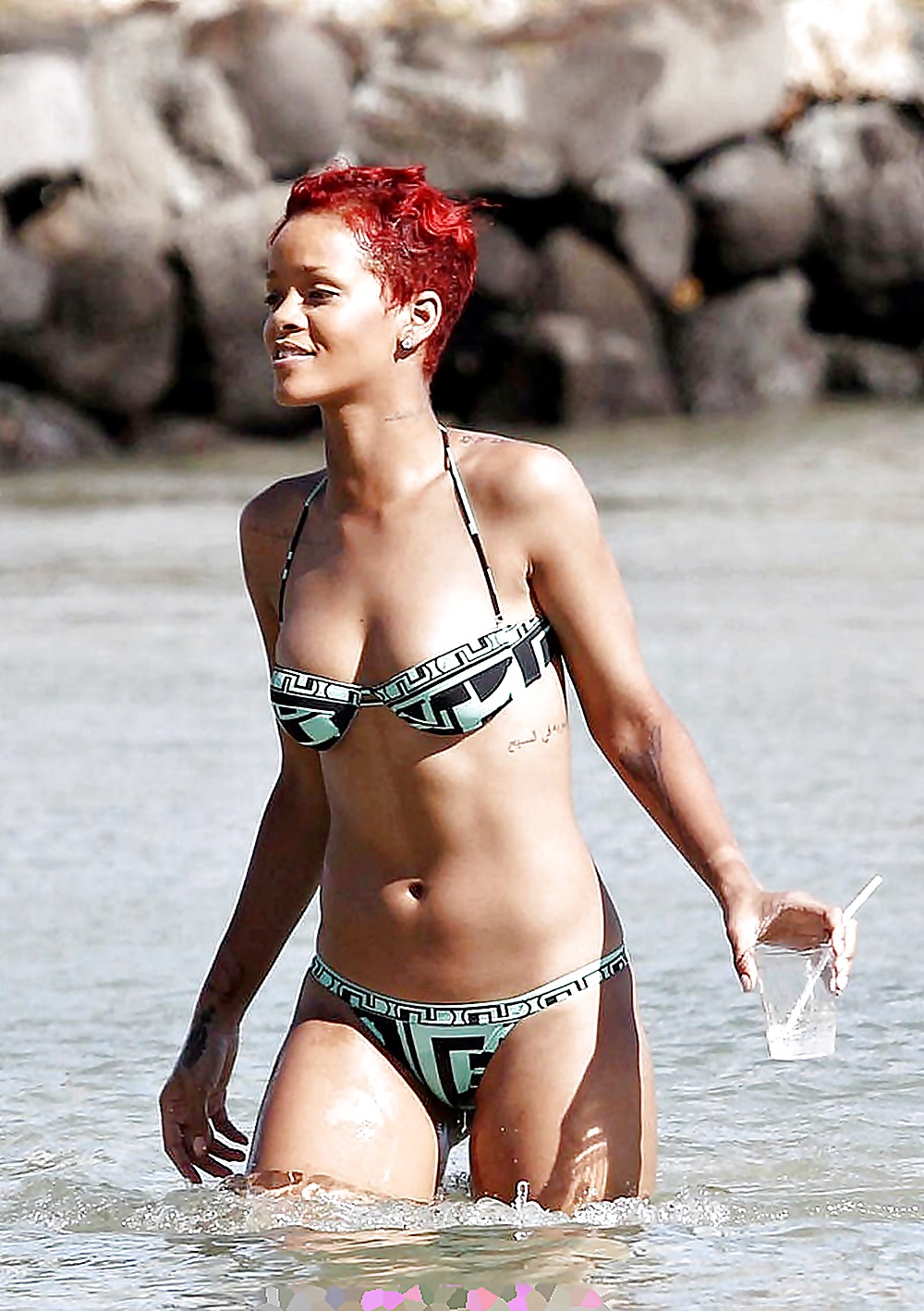 Exposer Rihanna Comme Une Salope Sexy Sale Par Twistedworlds #36792618