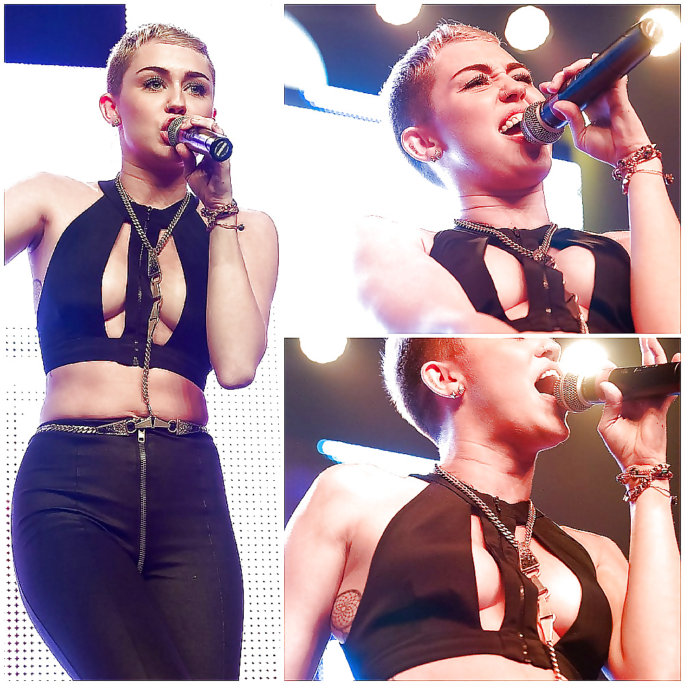¡¡¡Miley cyrus - topless y sexy!!!
 #25150365