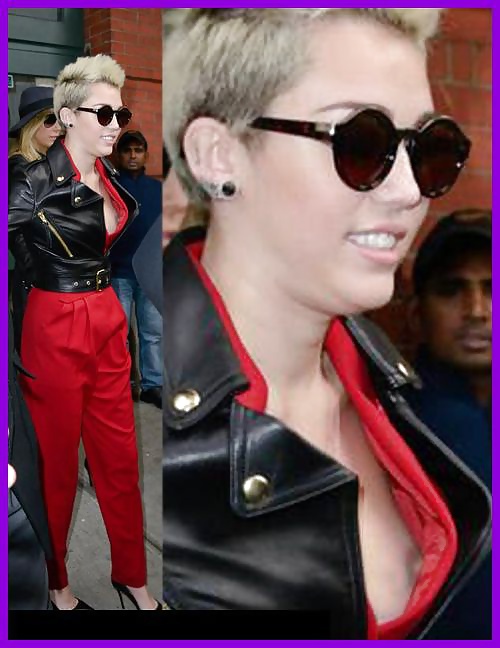 ¡¡¡Miley cyrus - topless y sexy!!!
 #25150395