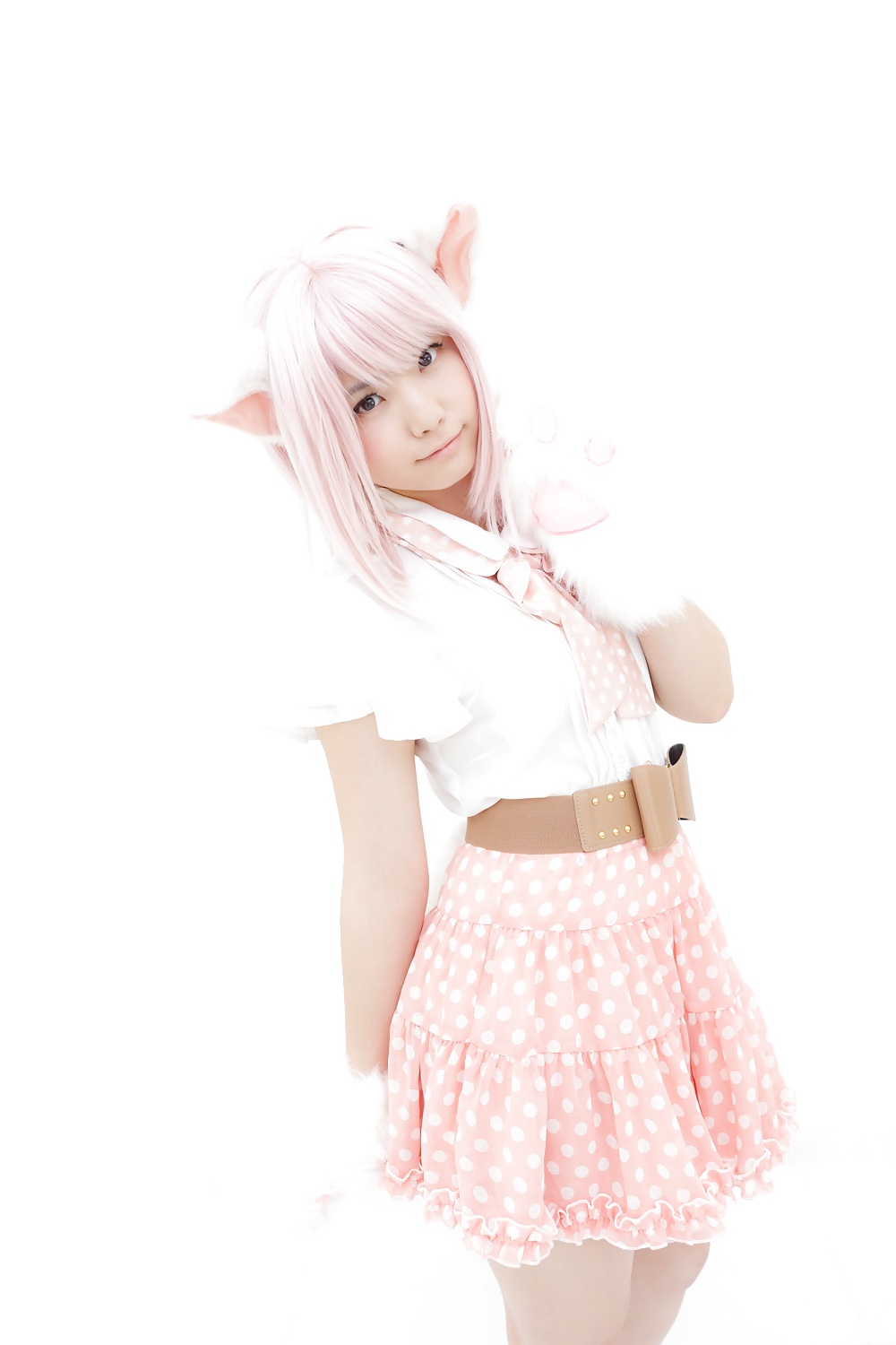Asian Cosplay in White #26558623
