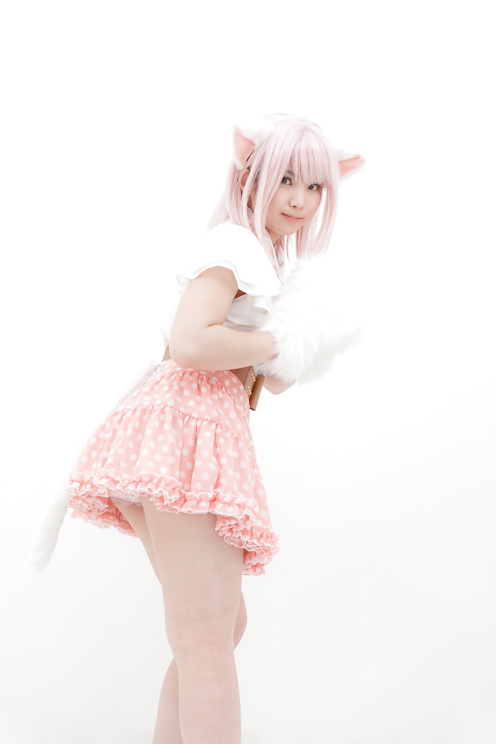 Asian Cosplay in White #26558630