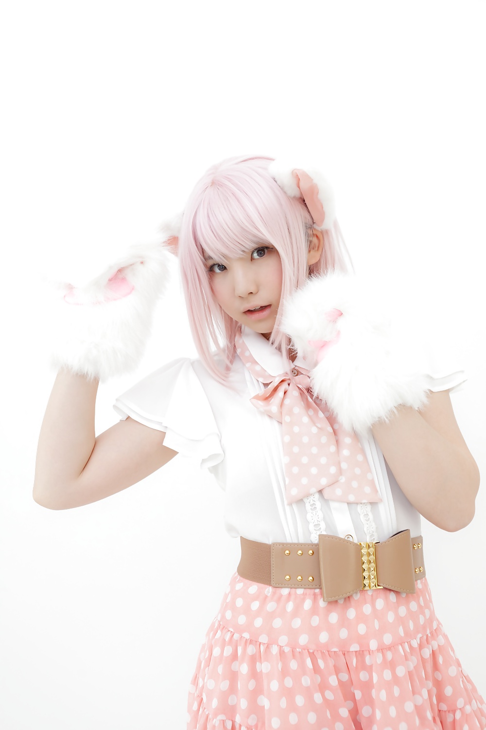 Asian Cosplay in White #26558636