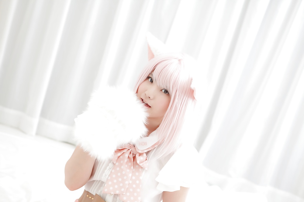 Asiatica cosplay in bianco
 #26558647