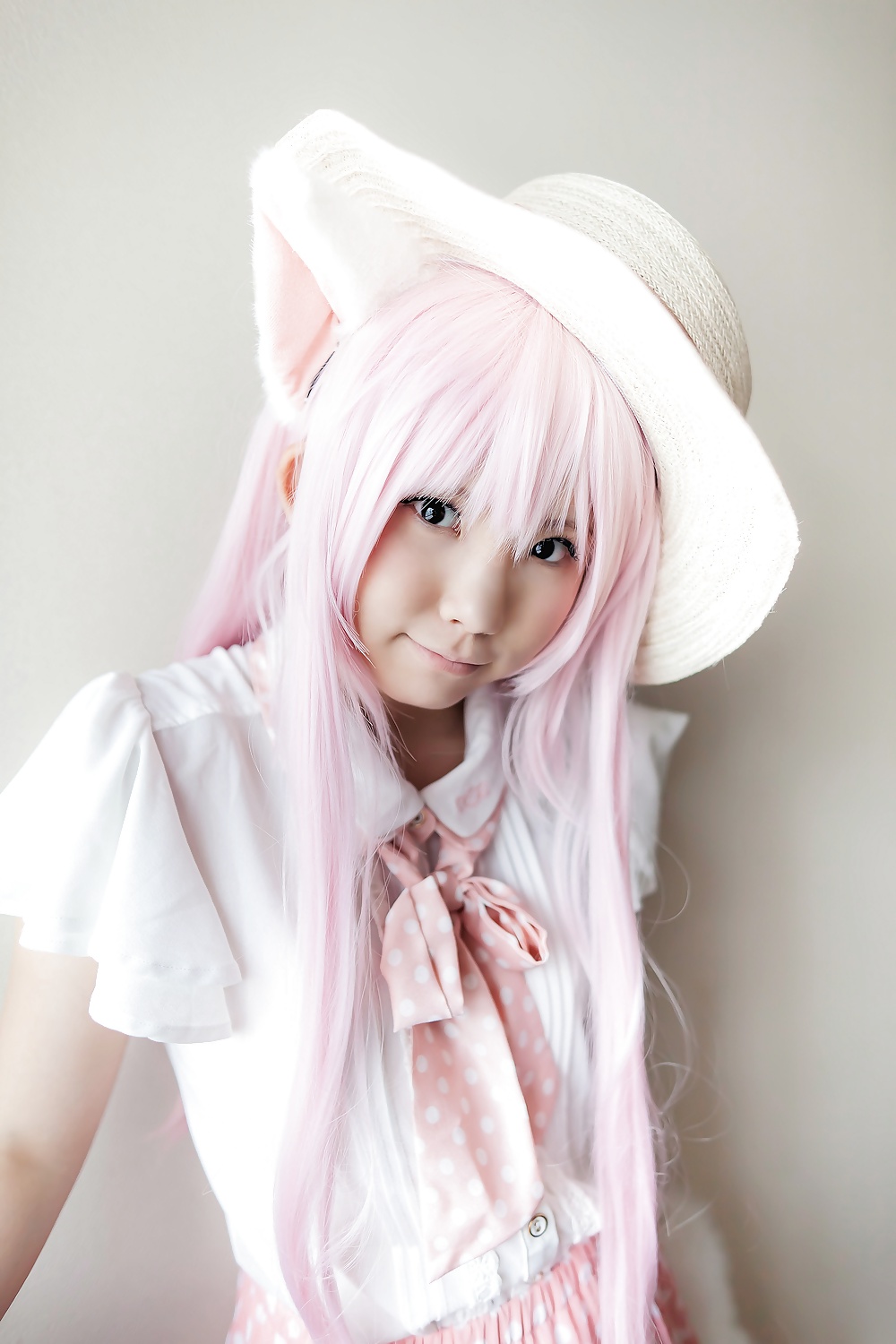 Asian Cosplay in White #26559046
