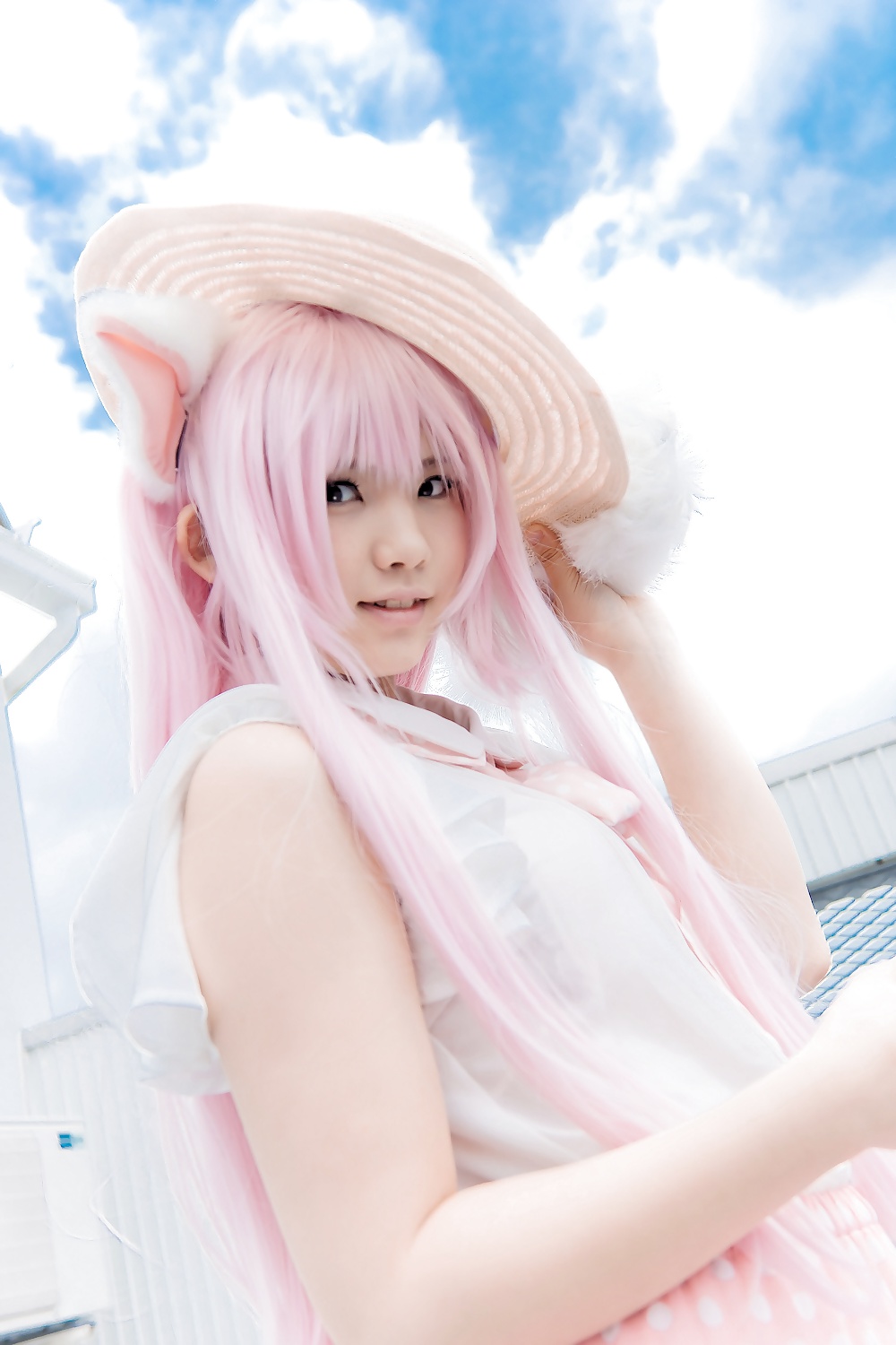 Asiatica cosplay in bianco
 #26559071
