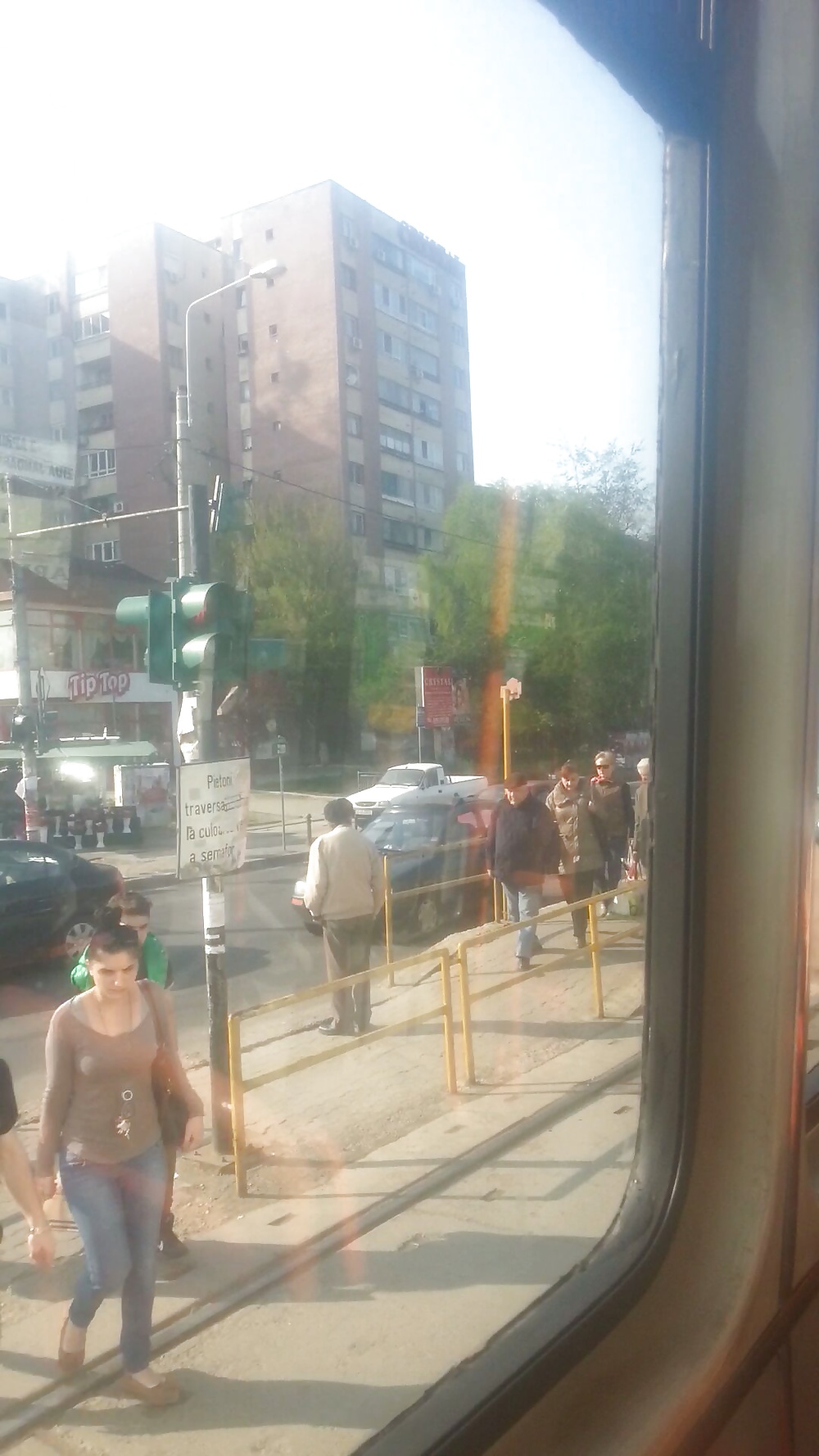 Spy bus, autocar, station, tren romanian #25820022