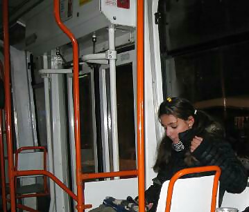 Spy bus, autocar, station, tren romanian #25820138