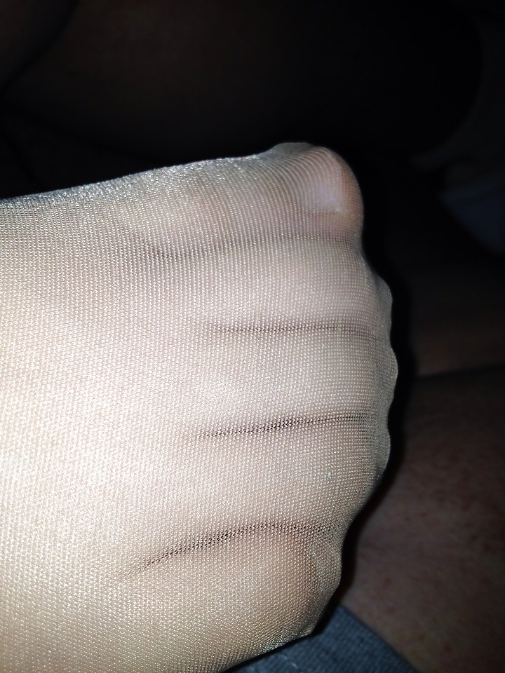 More Nylon Soles with cum on them #38459237