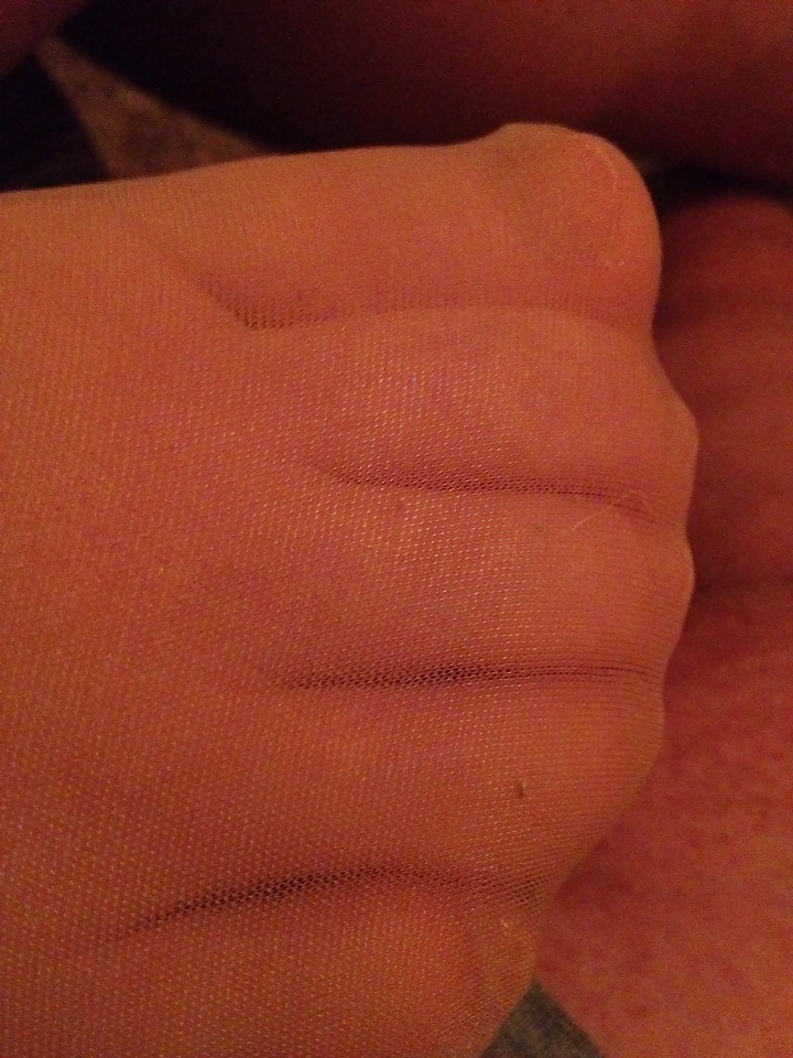 More Nylon Soles with cum on them #38459245