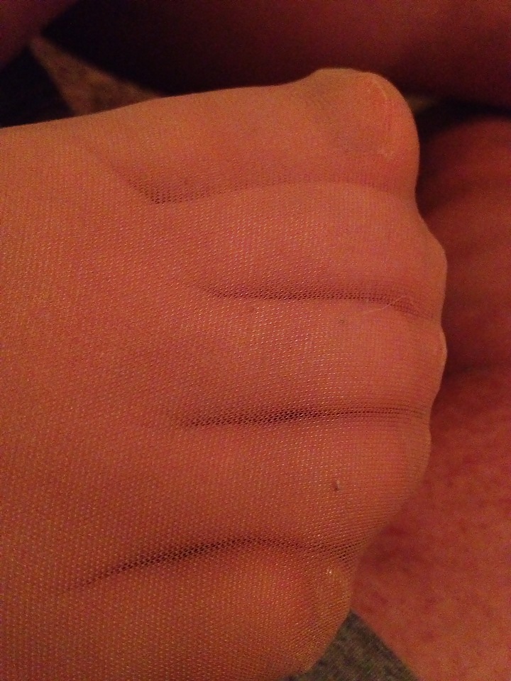 More Nylon Soles with cum on them #38459247